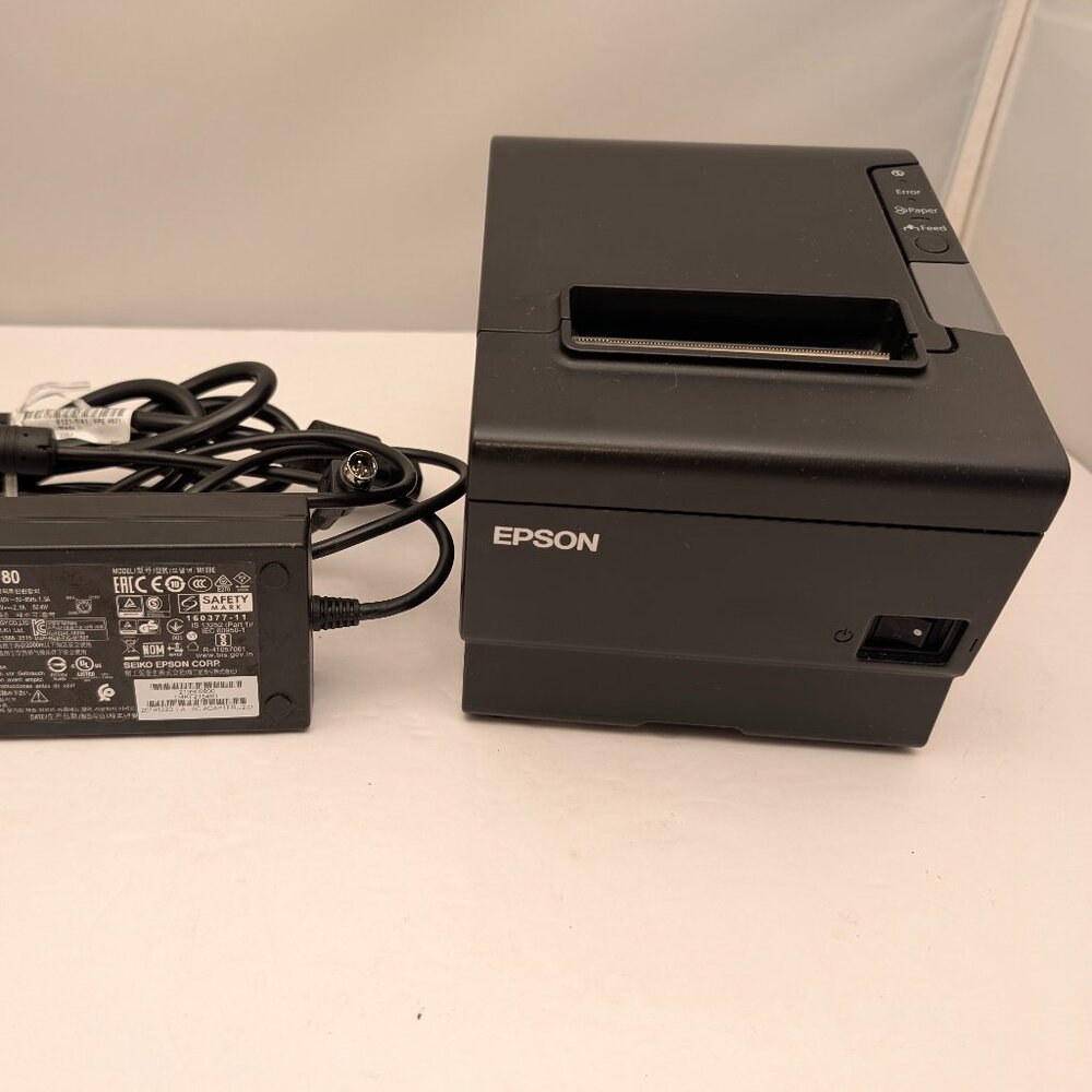 EPSON / SEIKO / HP TM-T88V POS Thermal Receipt Printer w/ UB-U06 M244A HP 723396